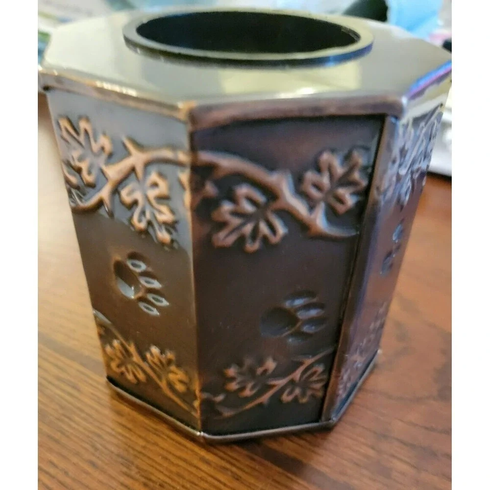 Iron Light Copper Pet Cremation Urn For Pet Ashes